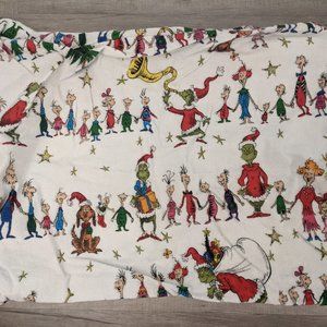 Pottery Barn Grinch Sheet Set - Flannel